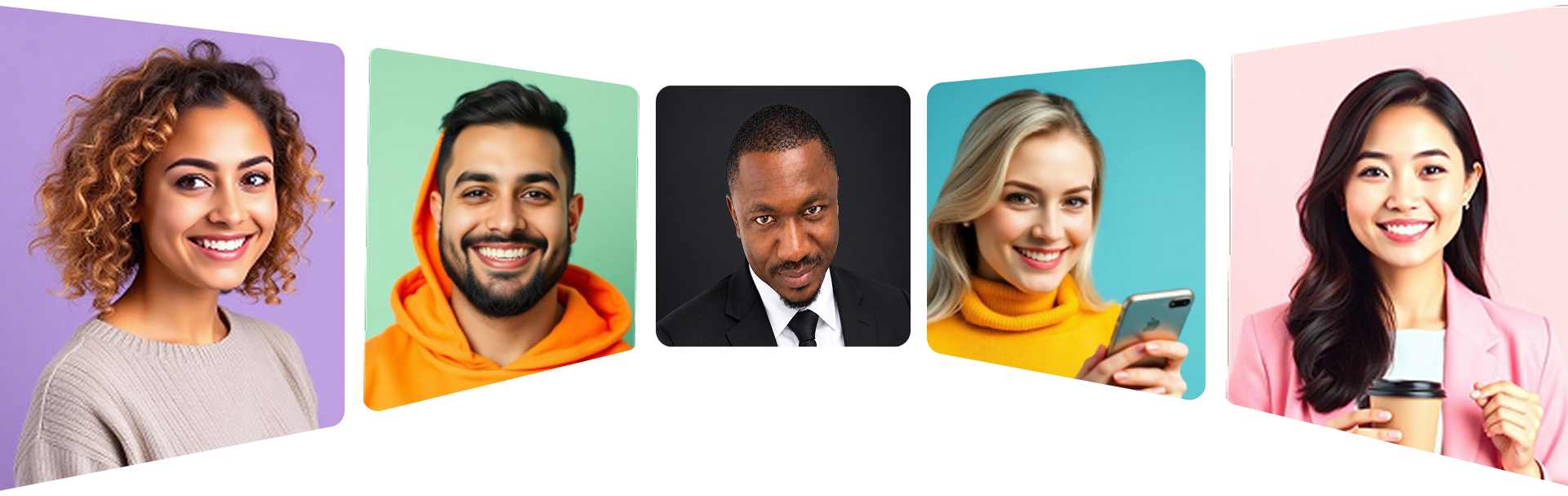 UX Design Arena community portraits